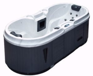 QCA Spas Sirius 2-Person Oval Spa | Prefect Hot Tub Gift for Couples