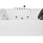 Empava Acrylic Whirlpool 2 Person Hydromassage Rectangular Bathtub