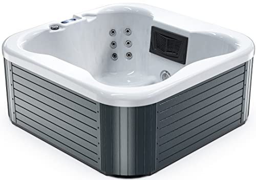 Luxuria Spas Augusta 4 Person 28 Jet Plug And Play Hot Tub With Ozonator 0 