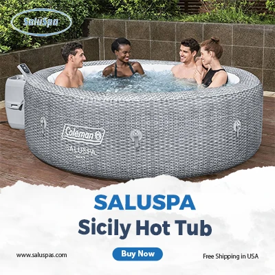 SaluSpa Inflatable Hot Tub, Top Pick by Hot Tubs Depot